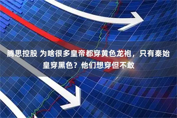 腾思控股 为啥很多皇帝都穿黄色龙袍，只有秦始皇穿黑色？他们想穿但不敢