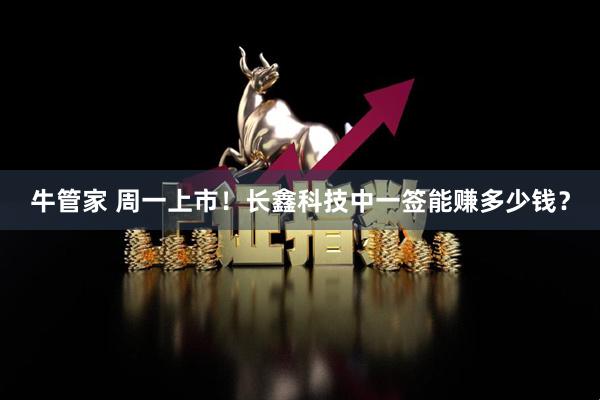 牛管家 周一上市！长鑫科技中一签能赚多少钱？
