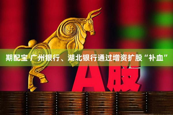期配宝 广州银行、湖北银行通过增资扩股“补血”